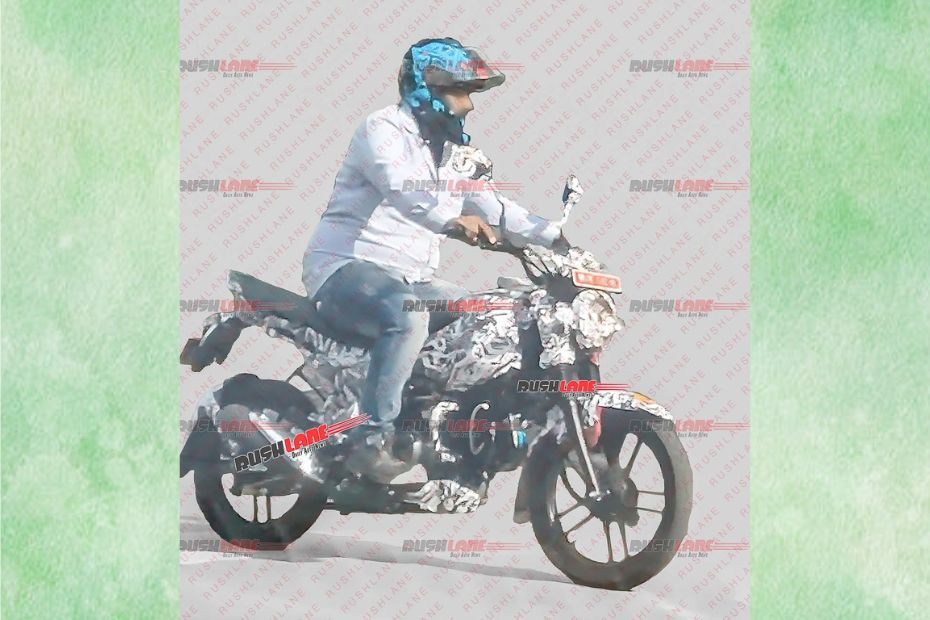 Bajaj CNG Bike Spied Testing Again Ahead