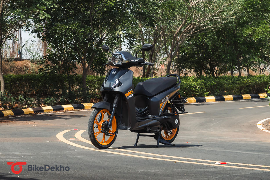 BGauss RUV 350 Looks Styling of the electric scooter