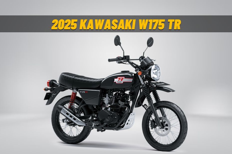 2025 Kawasaki W175 TR Launched With New Colour Options 2025 Kawasaki W175 TR Launched With New Colour Options
