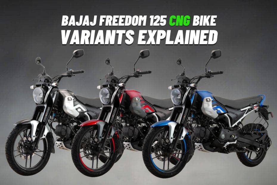 Bajaj Freedom 125 CNG Bike Variants Explained: NG04 Drum, NG04 Drum LED and NG04 Disc LED