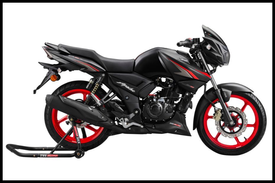 TVS Apache RTR 160 2V Racing Edition Launched At 1.28 Lakh