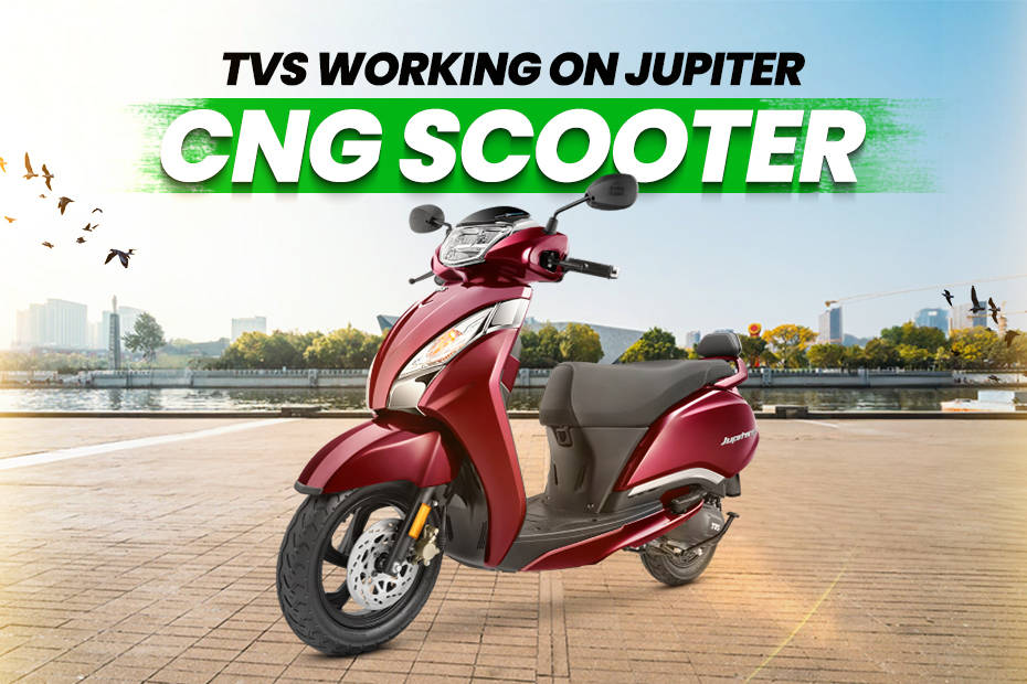 TVS Jupiter 125 CNG scooter