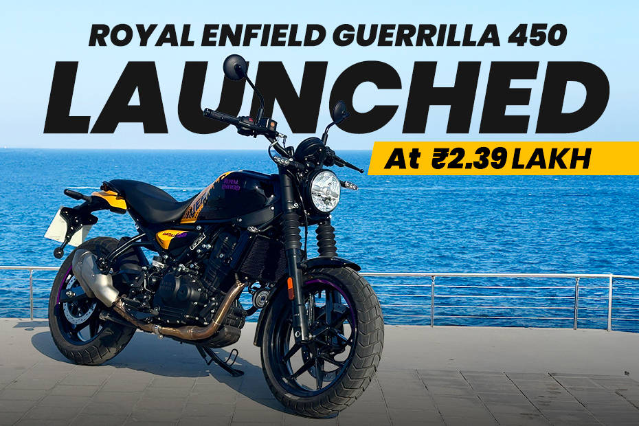 Royal Enfield Guerrilla 450 Launched At Rs 2.39 Lakh