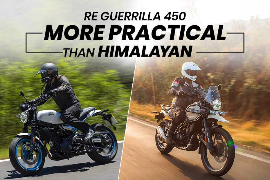 Royal Enfield Guerrilla 450 Royal Enfield Guerrilla 450 More Practical Than The Himalayan 450