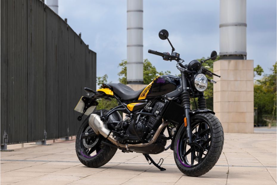 Royal Enfield Guerrilla 450 Design Royal Enfield Guerrilla 450 Vs Harley-Davidson X440