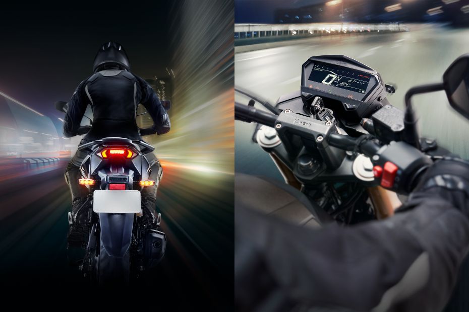 2024 Hero Xtreme 160R 4V Tail Section Design and Instrument Cluster 2024 Hero Xtreme 160R 4V Tail Section Design and Instrument Cluster