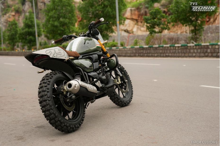 TVS Ronin Parakram rear