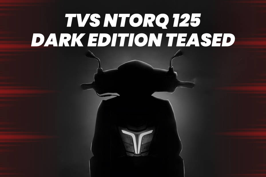 TVS NTorq 125 Dark Edition Teased