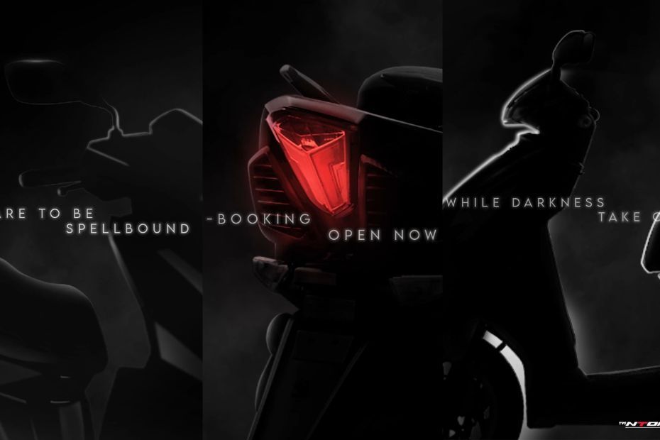 TVS NTorq 125 Dark Edition Teased TVS NTorq 125 Dark Edition Teased