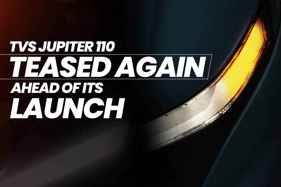 2024 TVS Jupiter 110 Teased Again, Ahead Of Its Launch On August 22