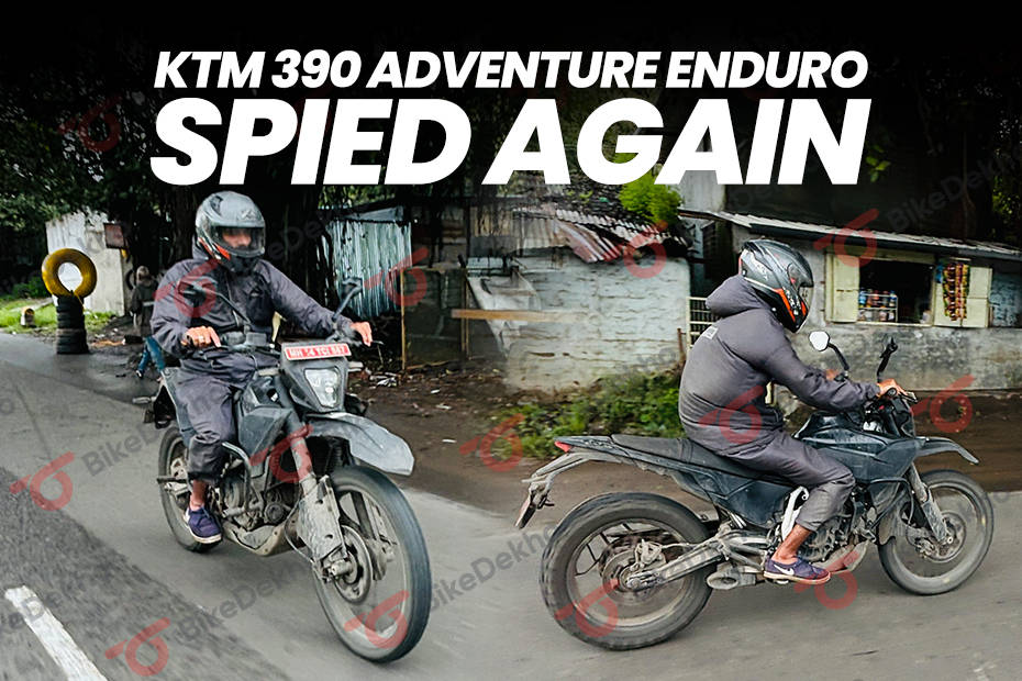 KTM 390 Adventure Enduro Spotted Testing In India Once Again