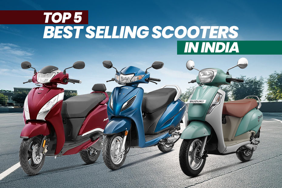 Top 5 Best-Selling Scooters In India Top 5 Best-Selling Scooters In India