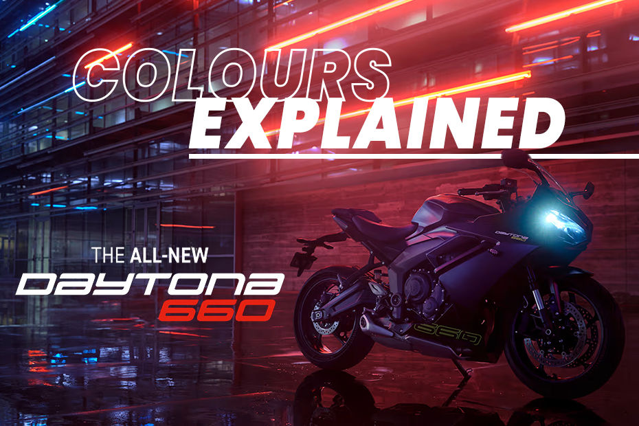 Triumph Daytona 660 Colours Explained Triumph Daytona 660 Colours Explained