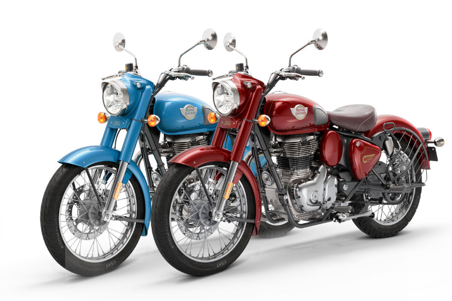 2024 Royal Enfield 350 Heritage Available in two colours with dual-channel ABS