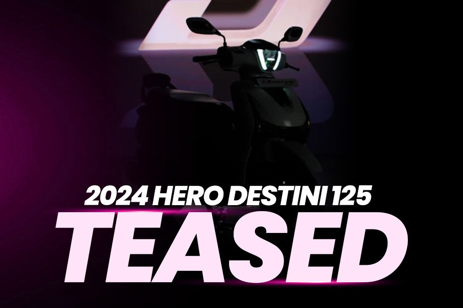 2024 Hero Destini 125 Teased 2024 Hero Destini 125 Teased