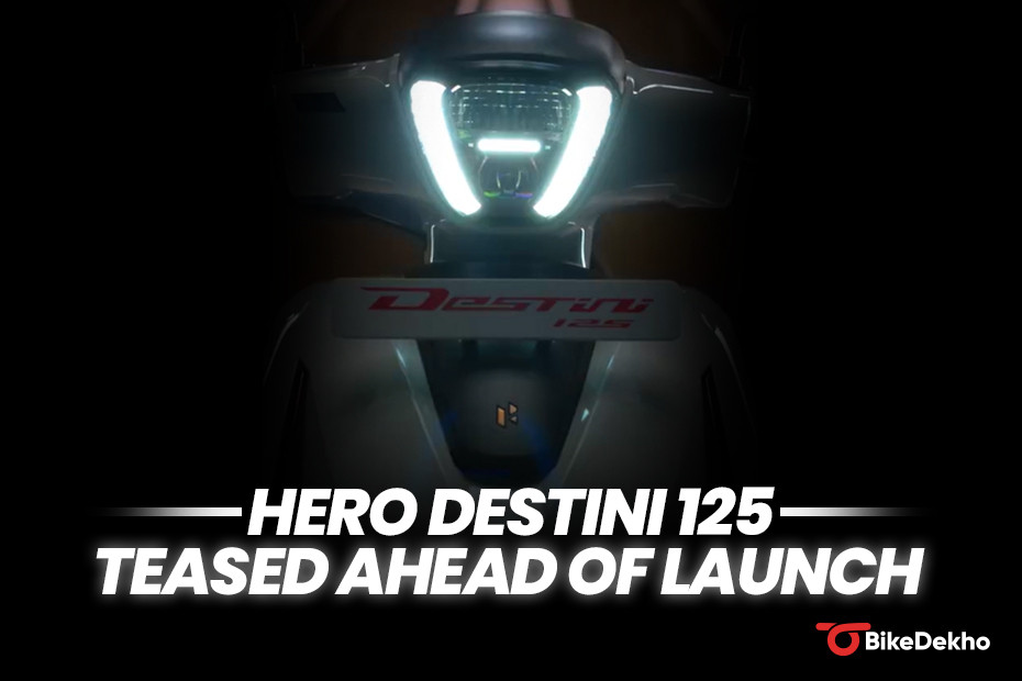 Hero Destini 125 Teased Hero Destini 125 Teased Again Before Launch