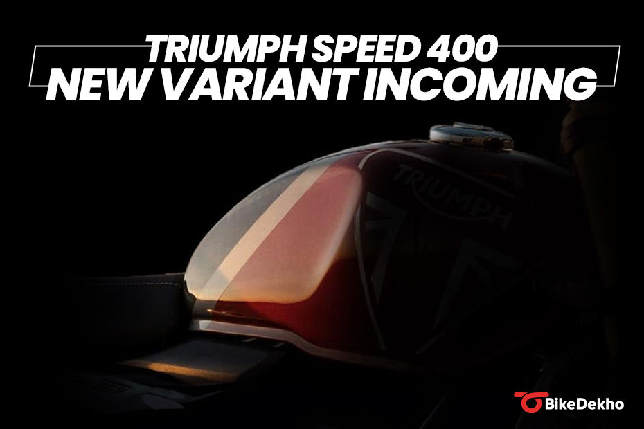 Triumph Speed 400 New Variant Triumph Speed 400 New Variant
