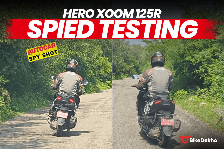 Upcoming Hero Xoom 125R Spied Testing Upcoming Hero Xoom 125R Spied Testing