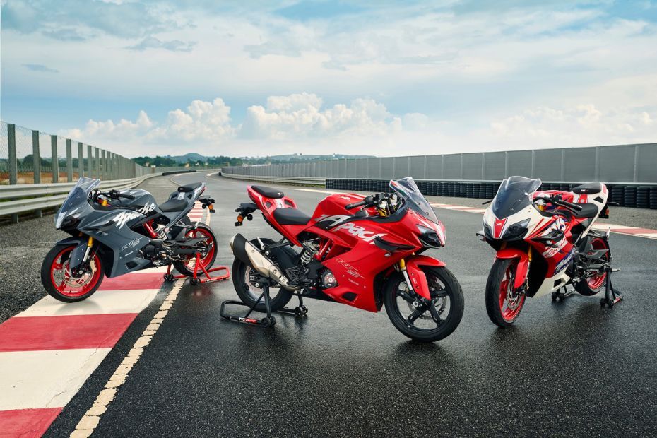 TVS Apache RR 310 new colours