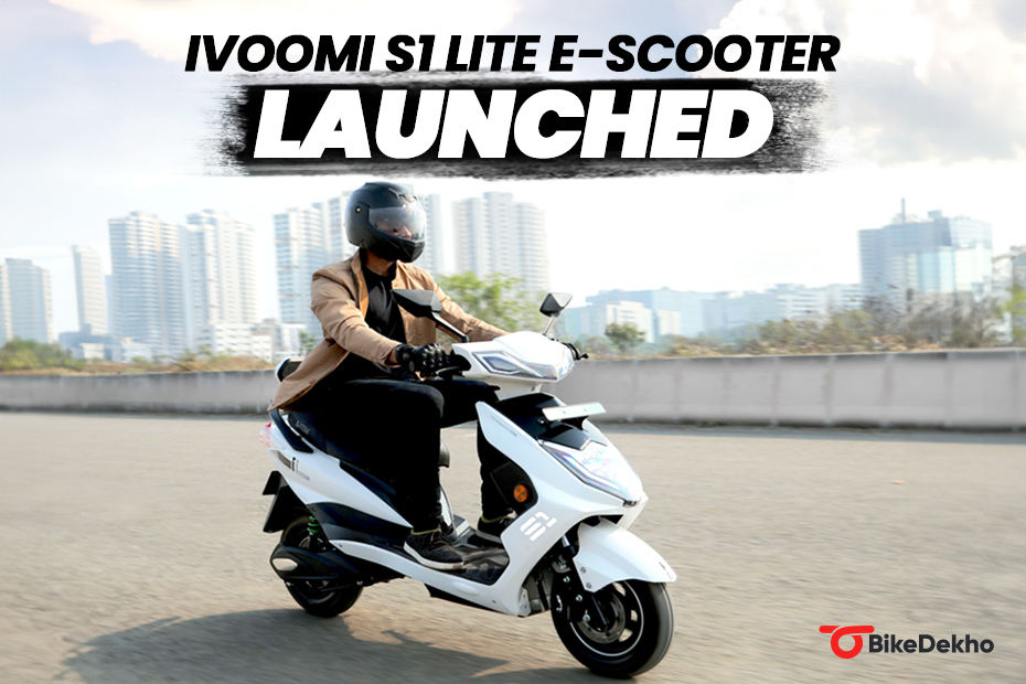 iVOOMi S1 Lite Electric Scooter Launched In India iVOOMi S1 Lite Electric Scooter Launched In India