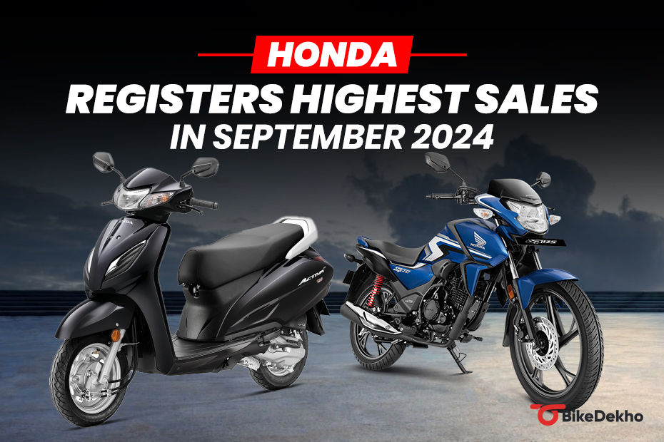 Honda registers highest sales in September 2024