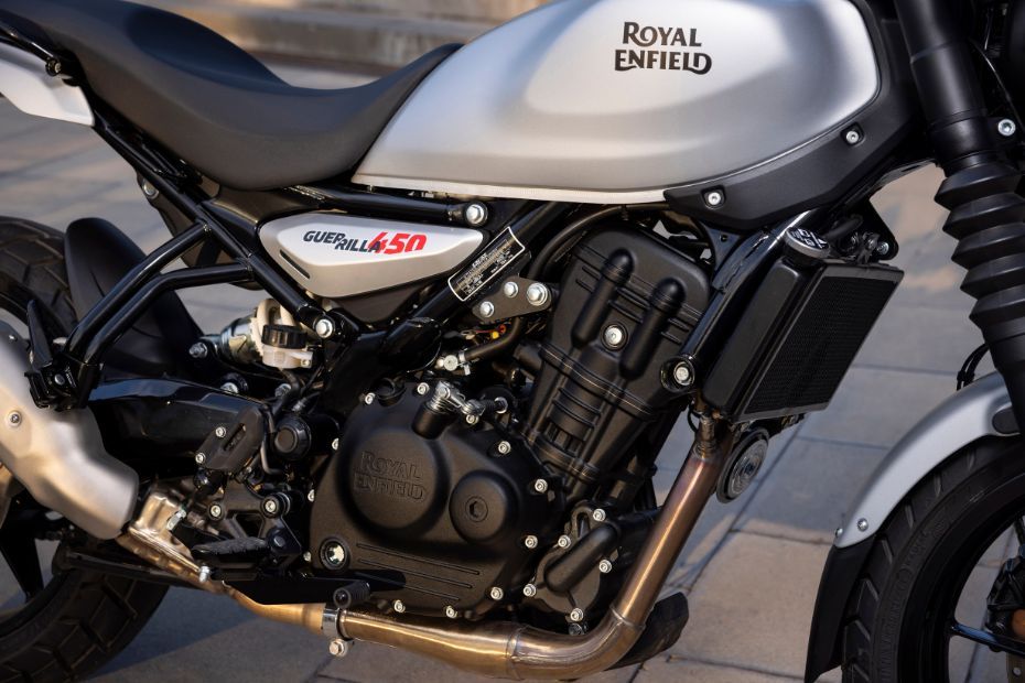 Royal Enfield Guerrilla 450 Engine Royal Enfield Guerrilla 450 Engine