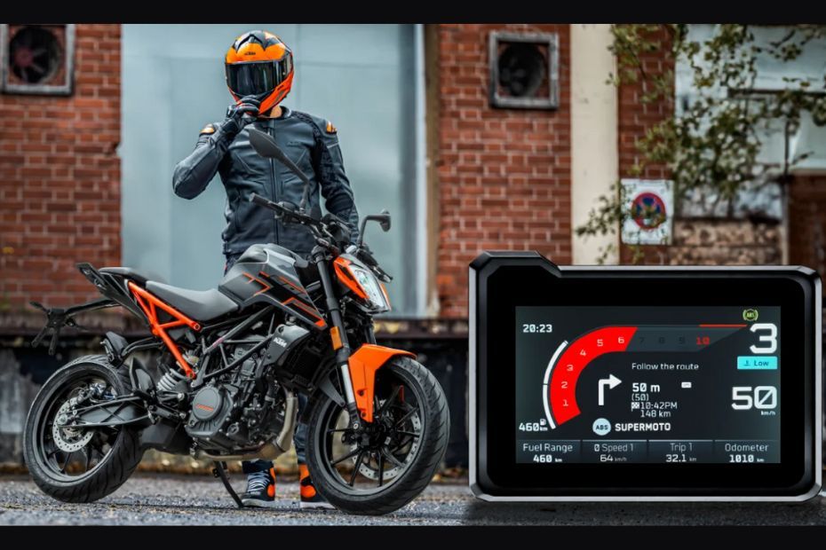 KTM 200 Duke New Console KTM 200 Duke New Console