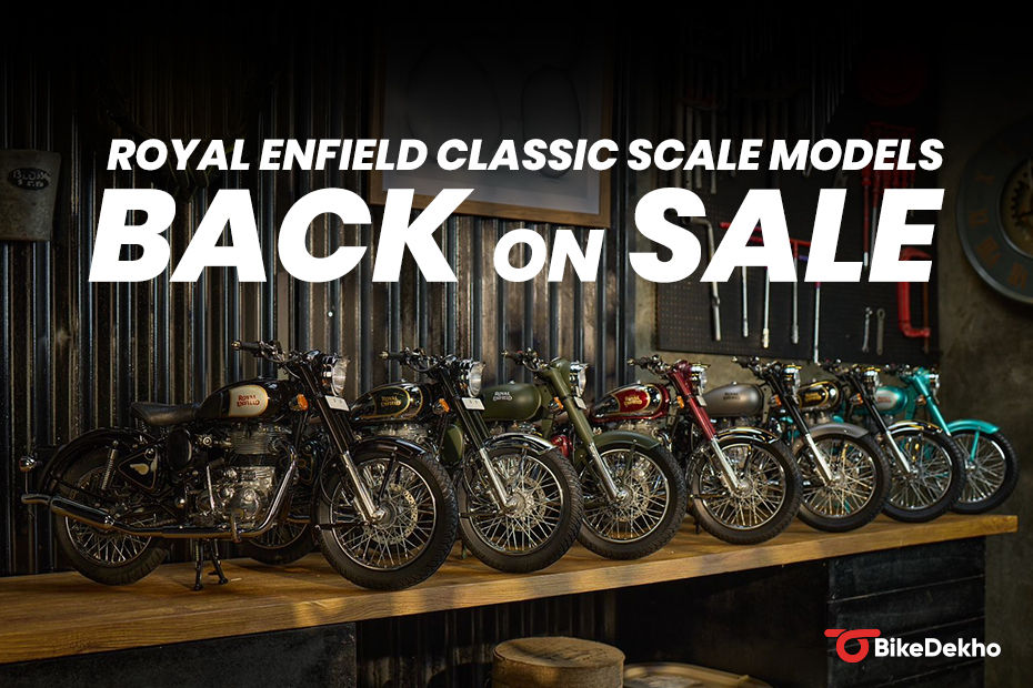 Royal Enfield Classic 500 Scale Models Launched