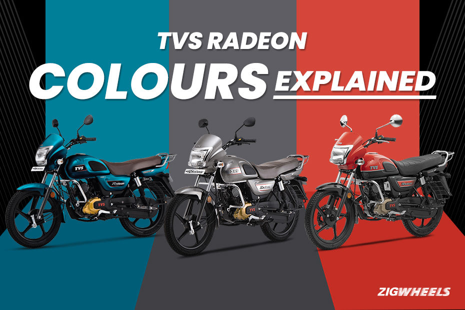 TVS Radeon Colours Explained