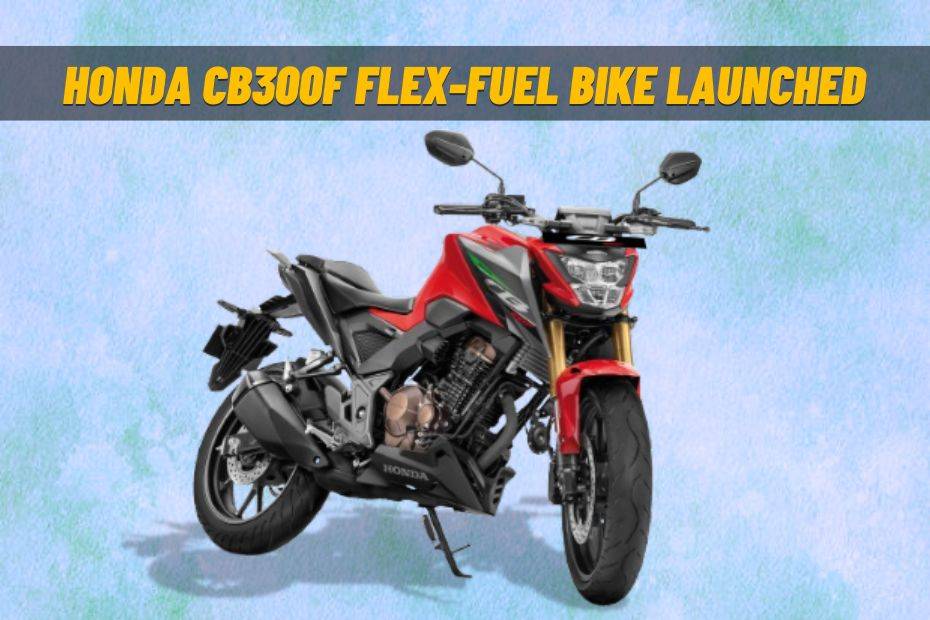 Honda CB300F Flex-fuel Launched at Rs 1.70 Lakh