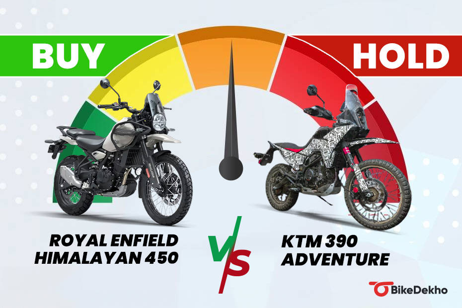 Royal Enfield Himalayan 450 vs New KTM 390 Adventure