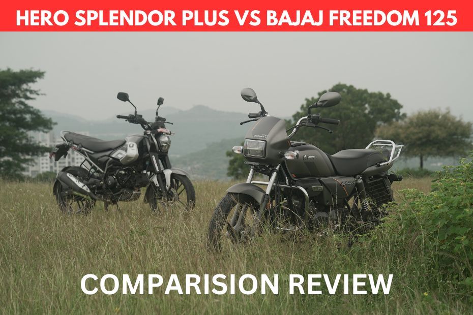 Hero Splendor Plus XTEC 2.0 vs Bajaj Freedom 125 CNG Bike: Comparison Review Hero Splendor Plus XTEC 2.0 vs Bajaj Freedom 125 CNG Bike: Comparison Review