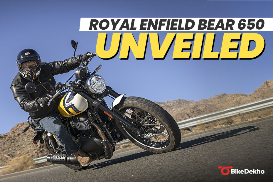Royal Enfield Bear 650 Unveiled Royal Enfield Bear 650 Unveiled