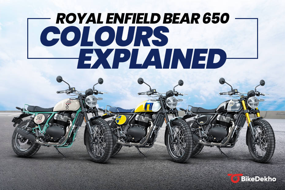 Royal Enfield Bear 650: Colours Explained