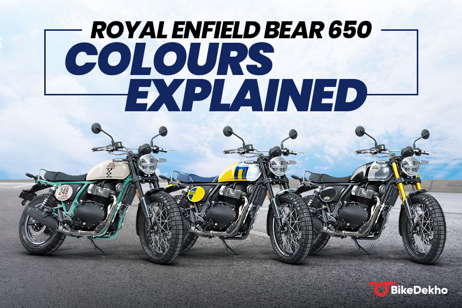 Royal Enfield Bear 650: Colours Explained Royal Enfield Bear 650: Colours Explained