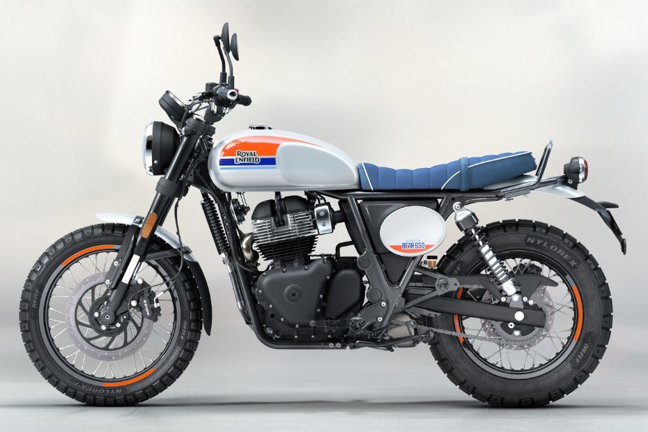 Royal Enfield Bear 650 Colours Explained Royal Enfield Bear 650 Boardwalk White Colour