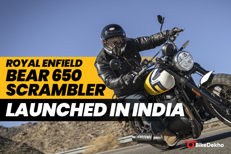 BREAKING: Royal Enfield Bear 650 Launched BREAKING: Royal Enfield Bear 650 Launched