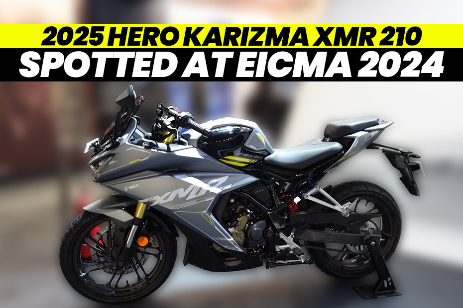 2025 Karizma XMR 210 Spotted At EICMA 2024 2025 Karizma XMR 210 Spotted At EICMA 2024