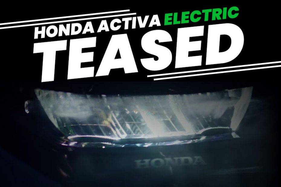 Honda Activa Electric Teased 