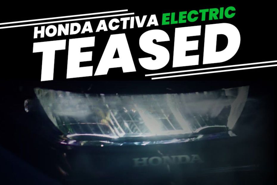 Honda Activa Electric Teased Honda Activa Electric Teased