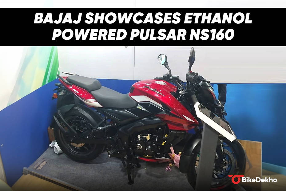 Pulsar NS160 Flex Fuel bike