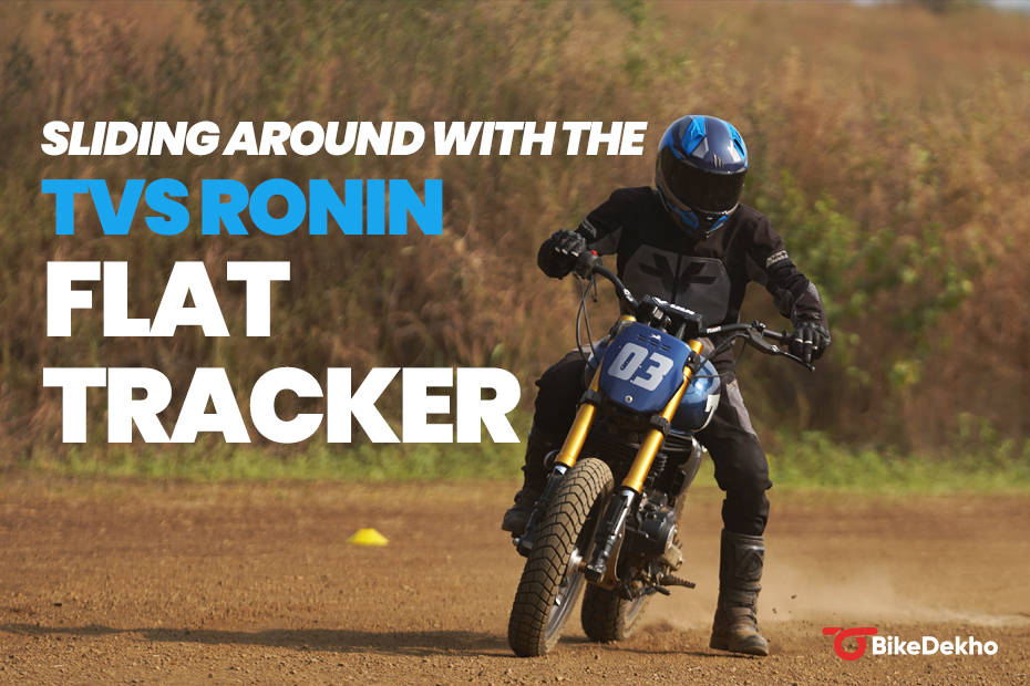 Our Flat Track Experience at the TVS Ronin Drift R School