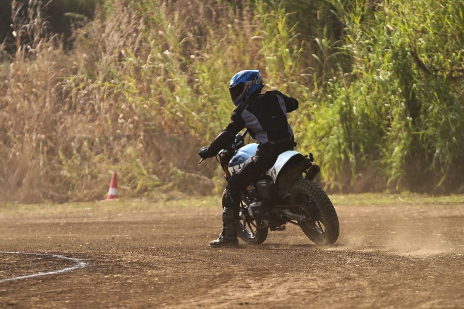 Our Flat Track Experience at the TVS Ronin Drift R School