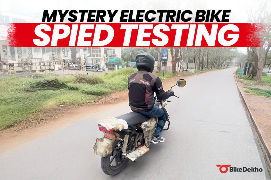 Mystery Electric Bike Spied Testing in Bengaluru