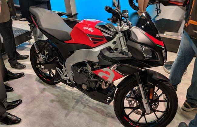 Aprilia Tuono 150 and RS4 150 Showcased