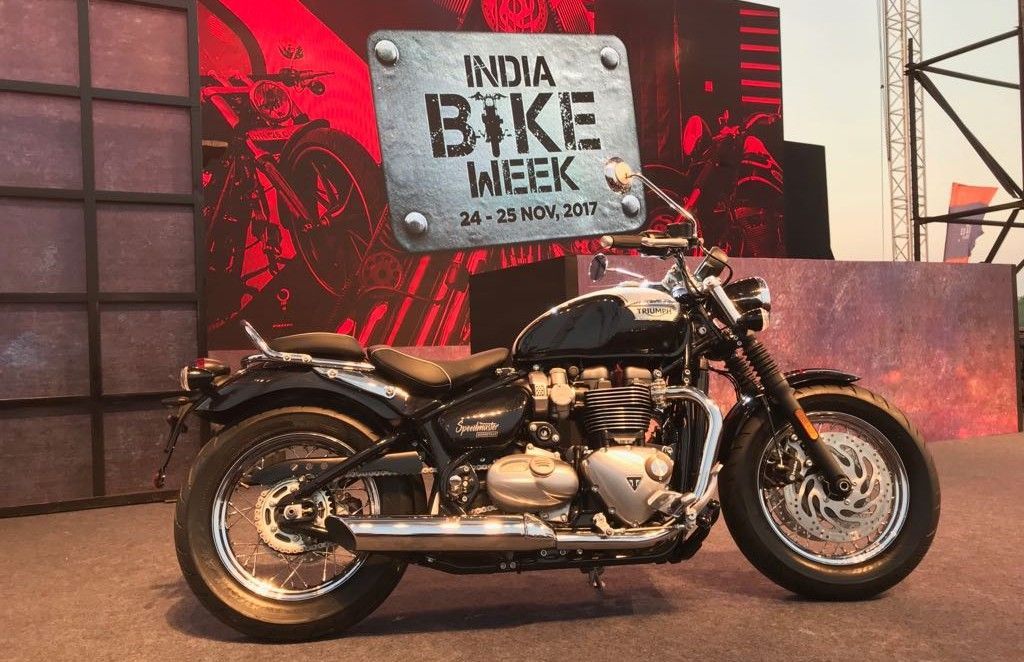 Triumph Motorcycles launches Speedmaster at IBW