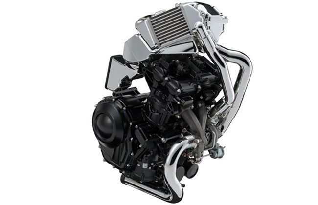Suzuki's 600cc turbo engine for motorcycles