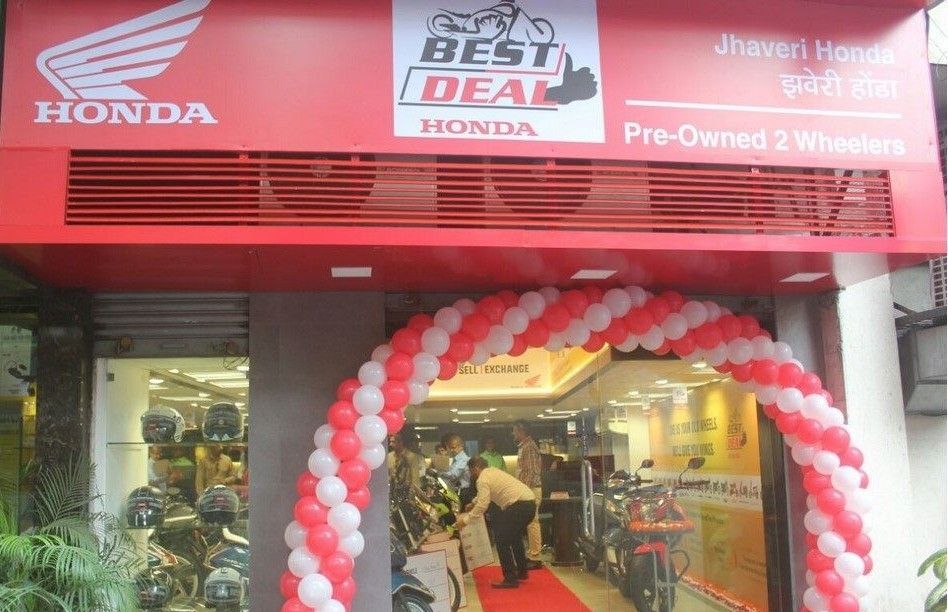 Honda Best Deal certified pre-owned two-wheeler store