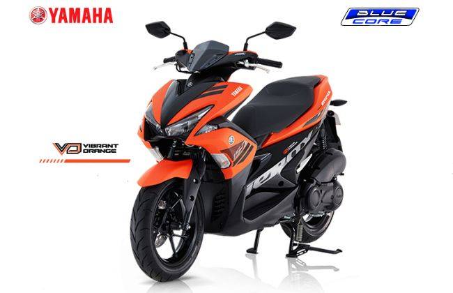 Yamaha Aerox 155 Spied At A Dealership