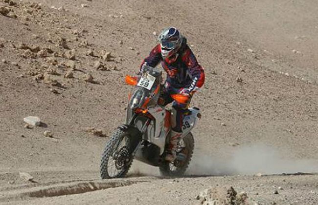 CS Santosh excels in Dakar Rally, secured 36th position
